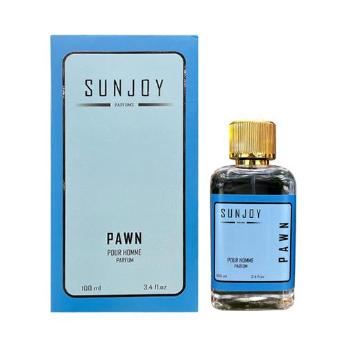 عطر مردانه سان جوی مدل Pawn مشابه رایحه کرید اونتوس حجم 100 میل