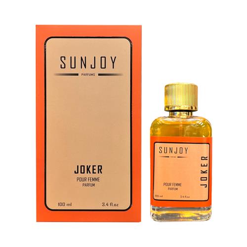 عطر زنانه سان جوی مدل Joker مشابه رایحه ysl بلک اوپیوم حجم 100 میل 