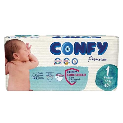 پوشک بچه اقتصادی کانفی سایز 1