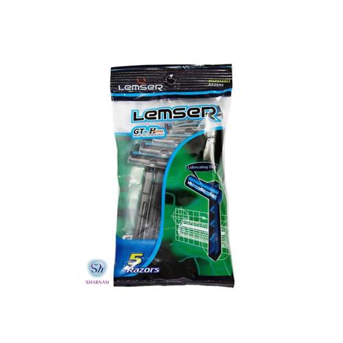 خودتراش 2لبه لمسر GT-H بسته 5 عددی