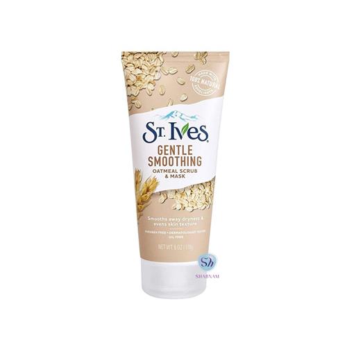 اسکراب و ماسک ملایم سینت ایوز جو و جوانه گندم حجم 170 گرم