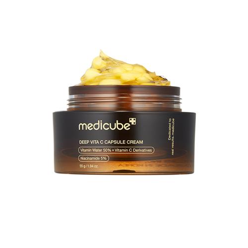 کرم کپسولی ویتامین C مدیکیوب Deep VIT C حجم 55 گرم