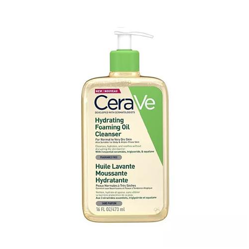 فوم شوینده روغنی  و آبرسان پوست نرمال تا خیلی خشک سراوی حجم 473 میل