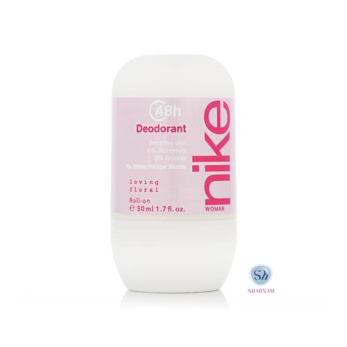 مام رول زنانه نایکی مدل Loving Floral حجم 50 میل  