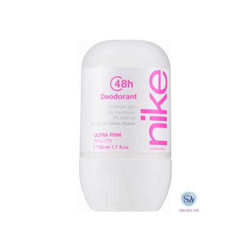 مام رول زنانه نایکی مدل Ultra Pink حجم 50 میل