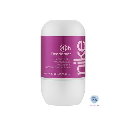 مام رول زنانه نایکی مدل Purple Mood حجم 50 میل