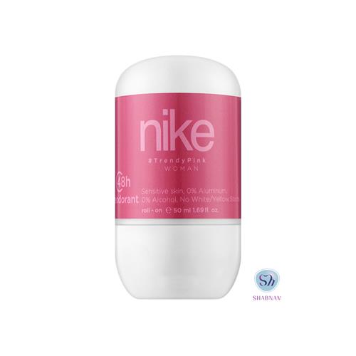 مام رول زنانه نایکی مدل Trendy Pink حجم 50 میل
