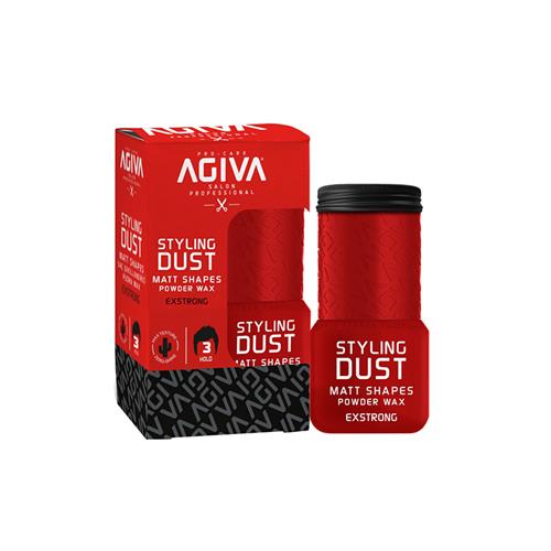 پودر حالت‌دهنده مو قرمز آگیوا مدل EXSTRONG