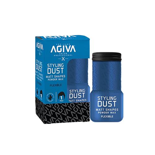 پودر حالت‌دهنده مو آبی آگیوا مدل Flexible 