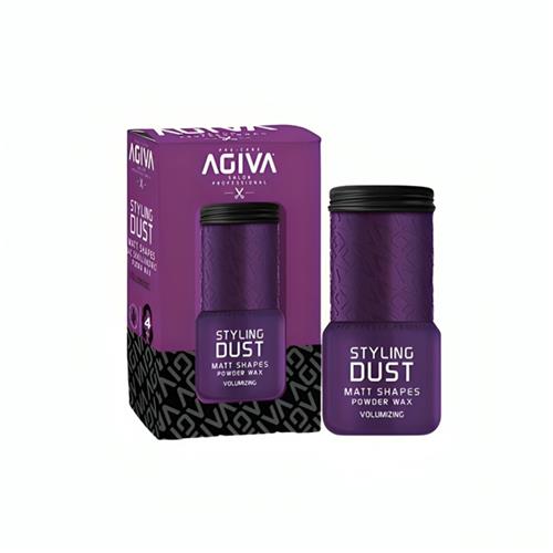 پودر حالت‌دهنده مو حجم دهنده بنفش آگیوا مدل Volumizing