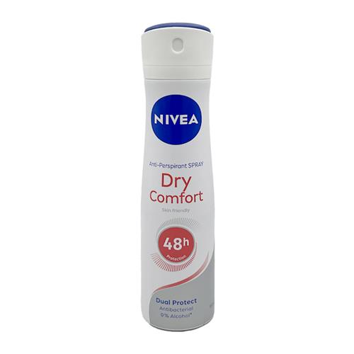 اسپری ضد تعریق زنانه نیوآ Dry Comfort حجم 150 میل 