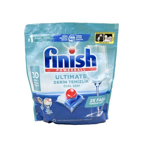 قرص ماشین ظرفشویی فینیش التیمت ترک بسته 30 عددی