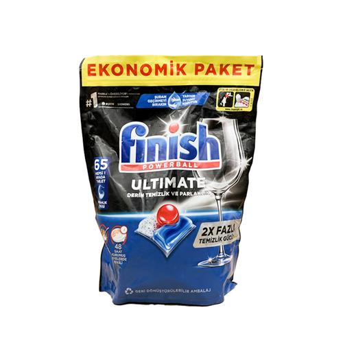 قرص ماشین ظرفشویی فینیش التیمت ترک بسته 65 عددی 