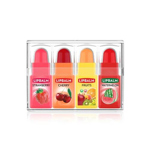 پک مینی بالم لب میوه ای گلدن رز Mini Lip Balm