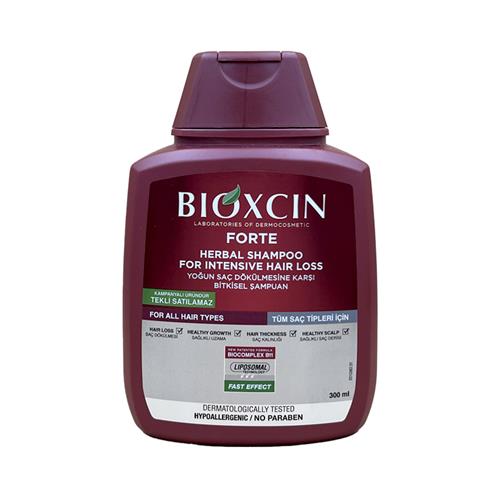 شامپو ضدریزش گیاهی بیوکسین Forte حجم 300 میل
