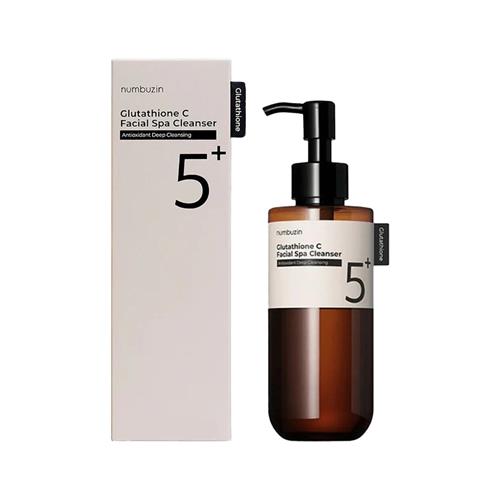 شوینده روغنی صورت روشن کننده گلوتاتیون نامبوزین شماره 5 حجم 200 میل
