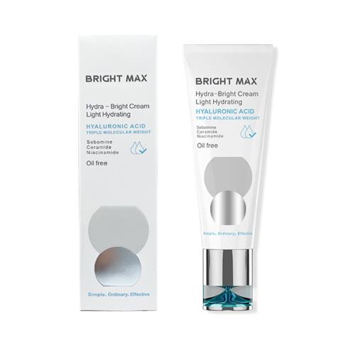 کرم آبرسان پوست چرب لایت برایت مکس مدل Hydra-Bright حجم 50 میل