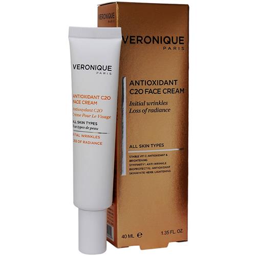 کرم آنتی اکسیدان صورت حاوی ویتامین C ورونیک 40 میل