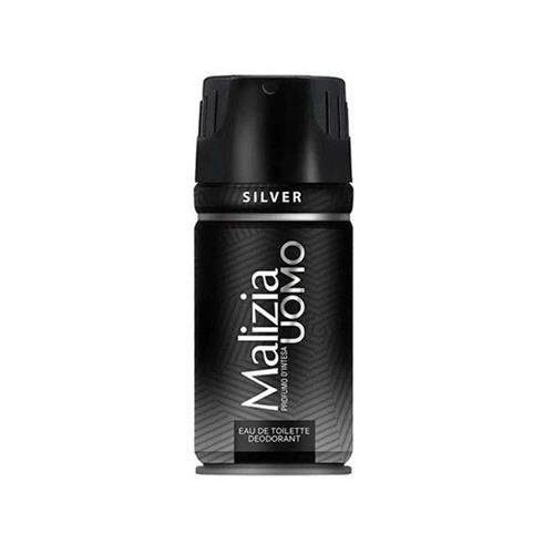 اسپری خوشبو کننده بدن مردانه مالیزیا مدل Silver حجم 150 میل