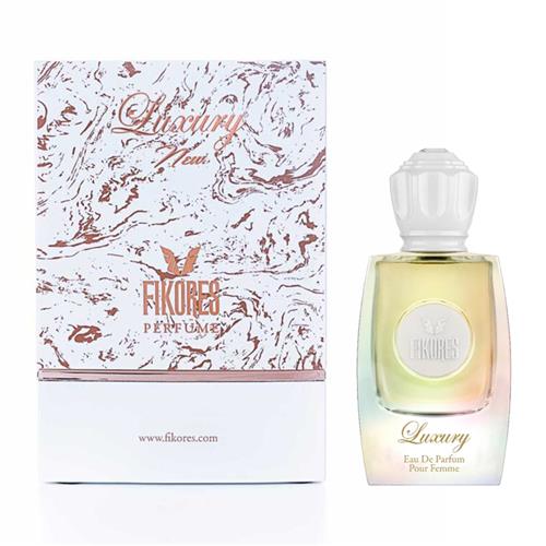 عطر زنانه فیکورس مدل Luxury Rose Gold حجم 100 میل