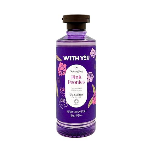 شامپو سر موهای خشک ویت یو مدل Pink Peonies حجم 300 میل