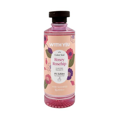شامپو سر موهای رنگ شده ویت یو مدل Rosey Rosehip حجم 300 میل