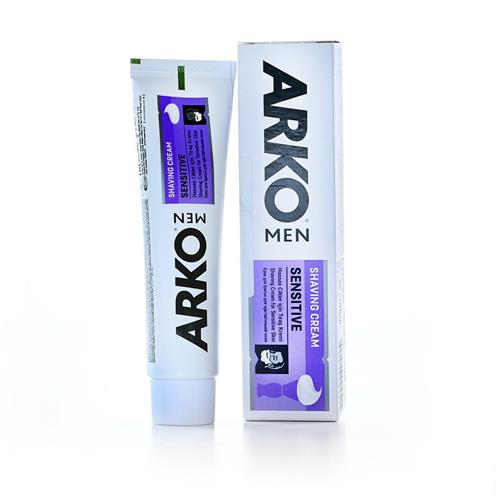 خمیر اصلاح آرکو من مدل Sensitive Shaving Cream