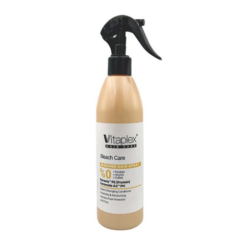 اسپری آبرسان مو دکلره و آسیب دیده ویتاپلکس مدل Bleach Care حجم 300 میل