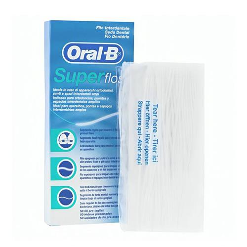 نخ دندان ارتودنسی اورال_بی مدل Super Floss