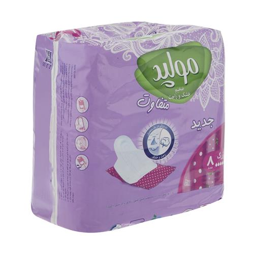 نوار بهداشتی مولپد اکسترا بسته تکی سایز بزرگ 8عددی