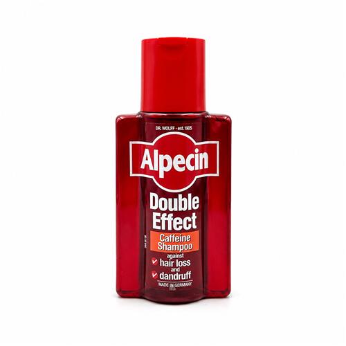 شامپو کافئین ضدریزش و ضدشوره آلپسین مدل Double Effect حجم 200 میل 