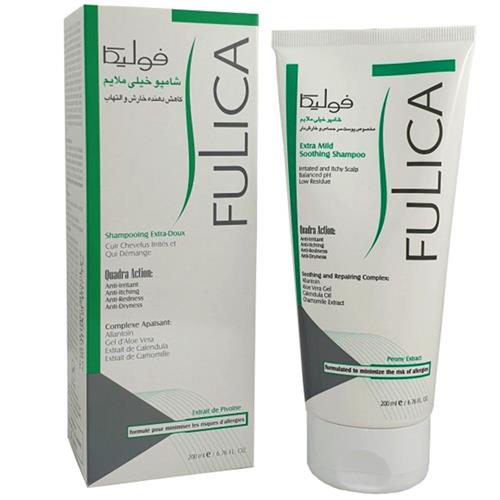 شامپو خیلی ملایم و ضد التهاب فولیکا 200 میلی لیتر