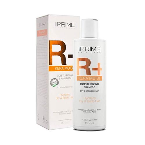 شامپو مرطوب کننده موی +R پریم 250 میلی لیتر 