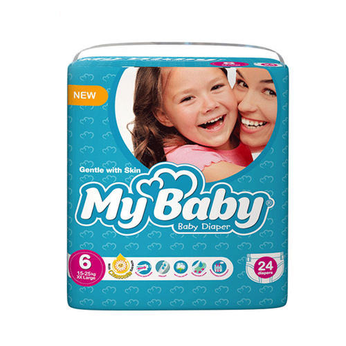 پوشک بچه مای بیبی سایز 6 