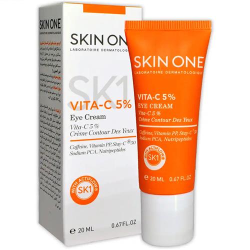 کرم دور چشم ویتامین سی 5% اسکین وان 20میل