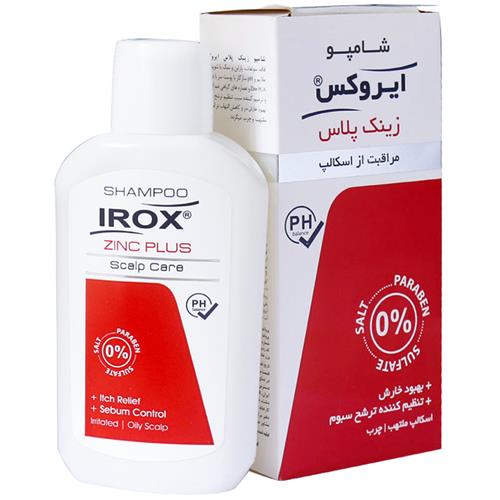 شامپو زینک پلاس ایروکس 200 گرمی