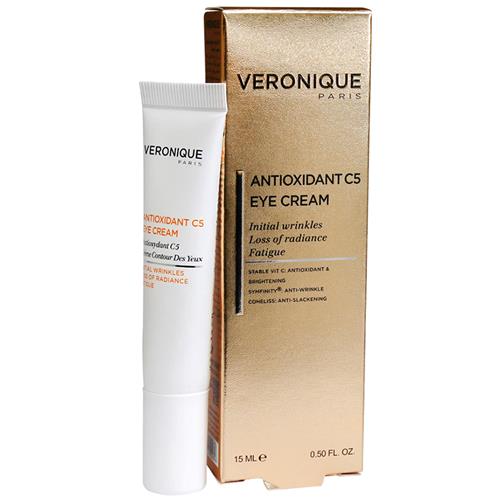 کرم آنتی اکسیدان دور چشم حاوی ویتامین C ورونیک 15 میل