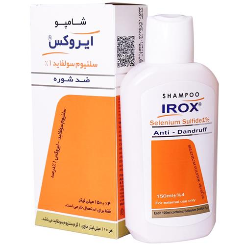 شامپو ضد شوره سلنیوم سولفاید ایروکس 150 میلی لیتر