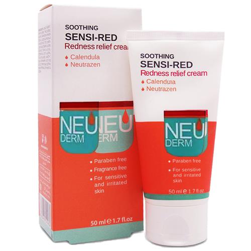 کرم ضد قرمزی تیوبی سوتینگ سنسی رد نئودرم 50 میل 