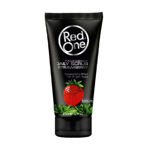 اسکراب لایه بردار صورت وبدن توت فرنگی ردوان 200 میل 