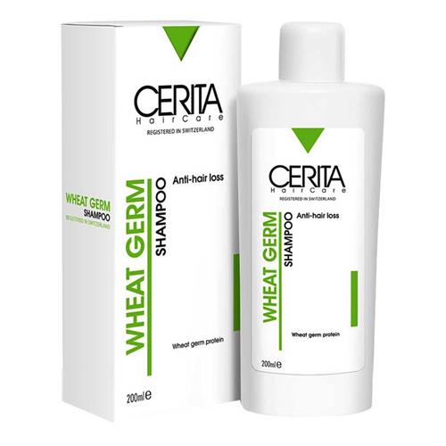 شامپو تقویت کننده و ضدریزش جوانه گندم سریتا 200 میل