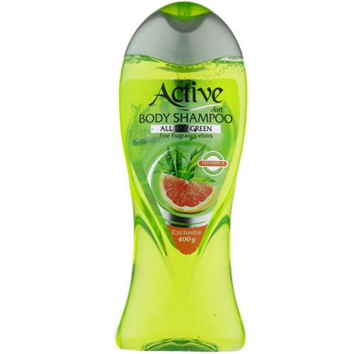 شامپو بدن شفاف اکتیو 400 گرمی