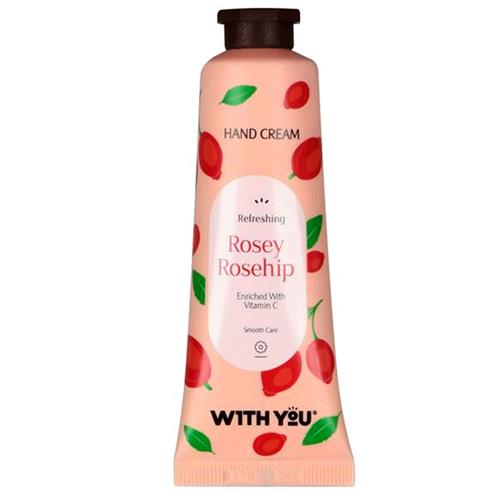 کرم دست مرطوب کننده ویت یو حاوی میوه گل رز 50 میلی لیتر