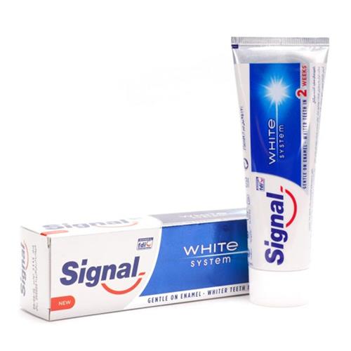 خمیر دندان سفید کننده سیگنال مدل White System 