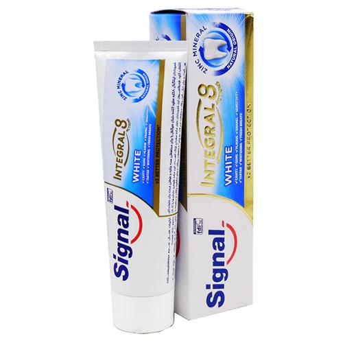 خمیر دندان اینتگرال 8کاره سفید کننده سیگنال