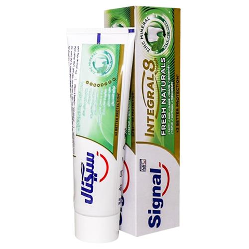 خمیر دندان اینتگرال 8 کاره طراوت بخش سیگنال