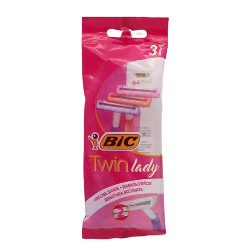 خودتراش دو لبه زنانه بیک مدل twin lady