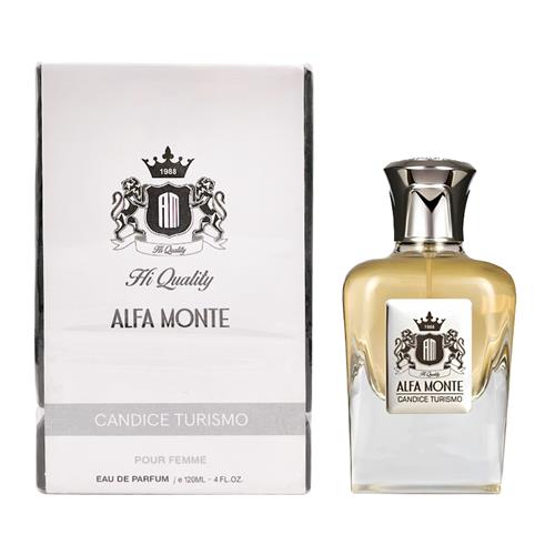 عطر زنانه آلفا مونته مدل Candice Turismo حجم 120 میل