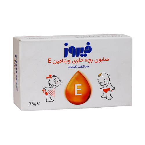 صابون بچه فیروز مدل Vitamine E مقدار 75 گرم