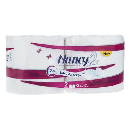 دستمال توالت نانسی 2رول 